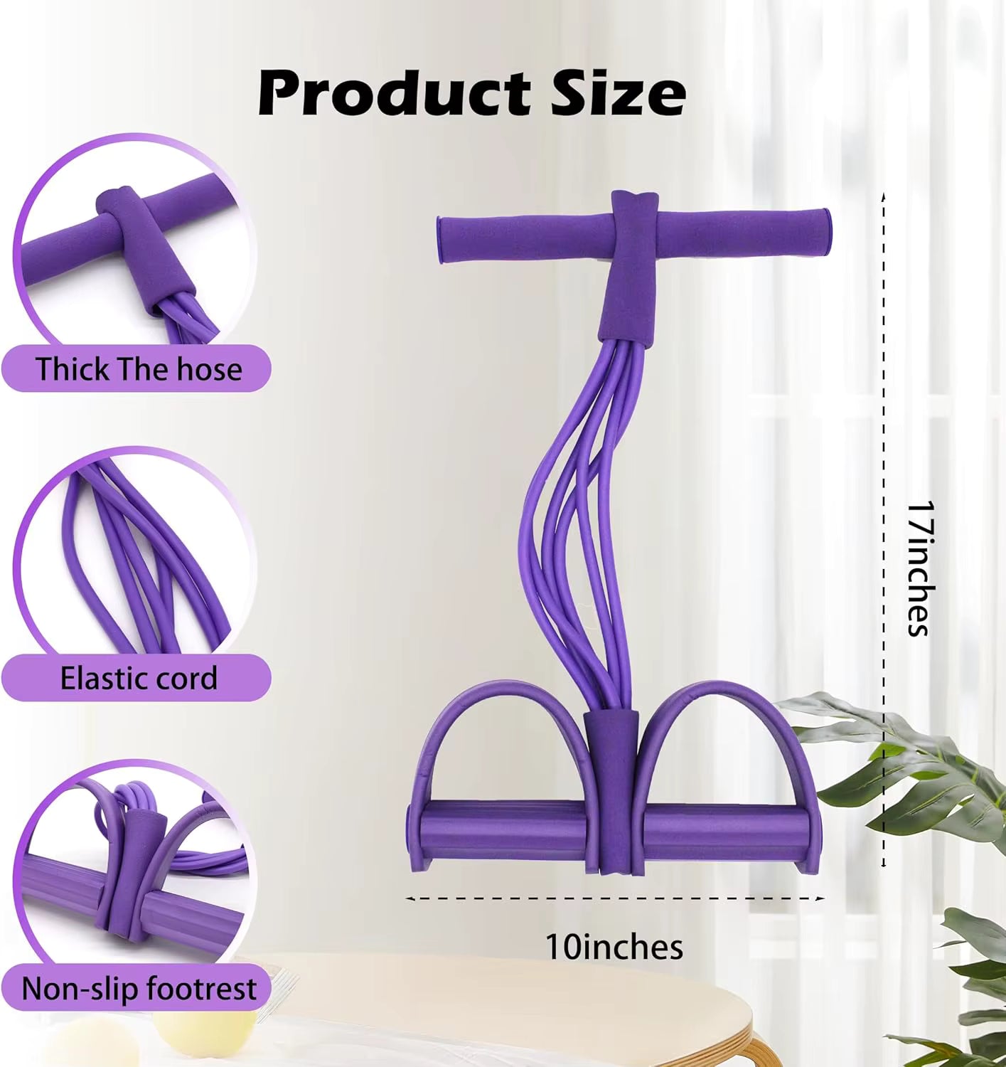 6-Tube Resistance Band Set